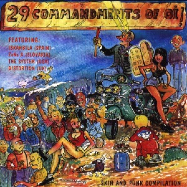 Sampler - 29 Commandments of Oi!, CD